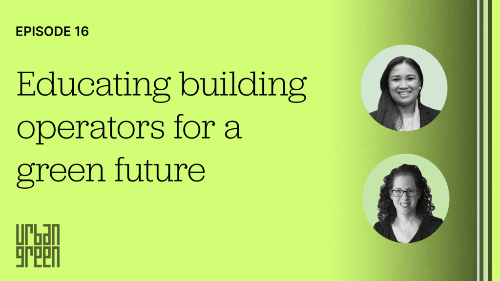 Building Tomorrow: Conversations with Climate Solvers - Urban Green Council